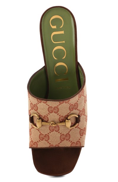 Текстильные мюли GUCCI, арт. 609344/G1730, фото 5