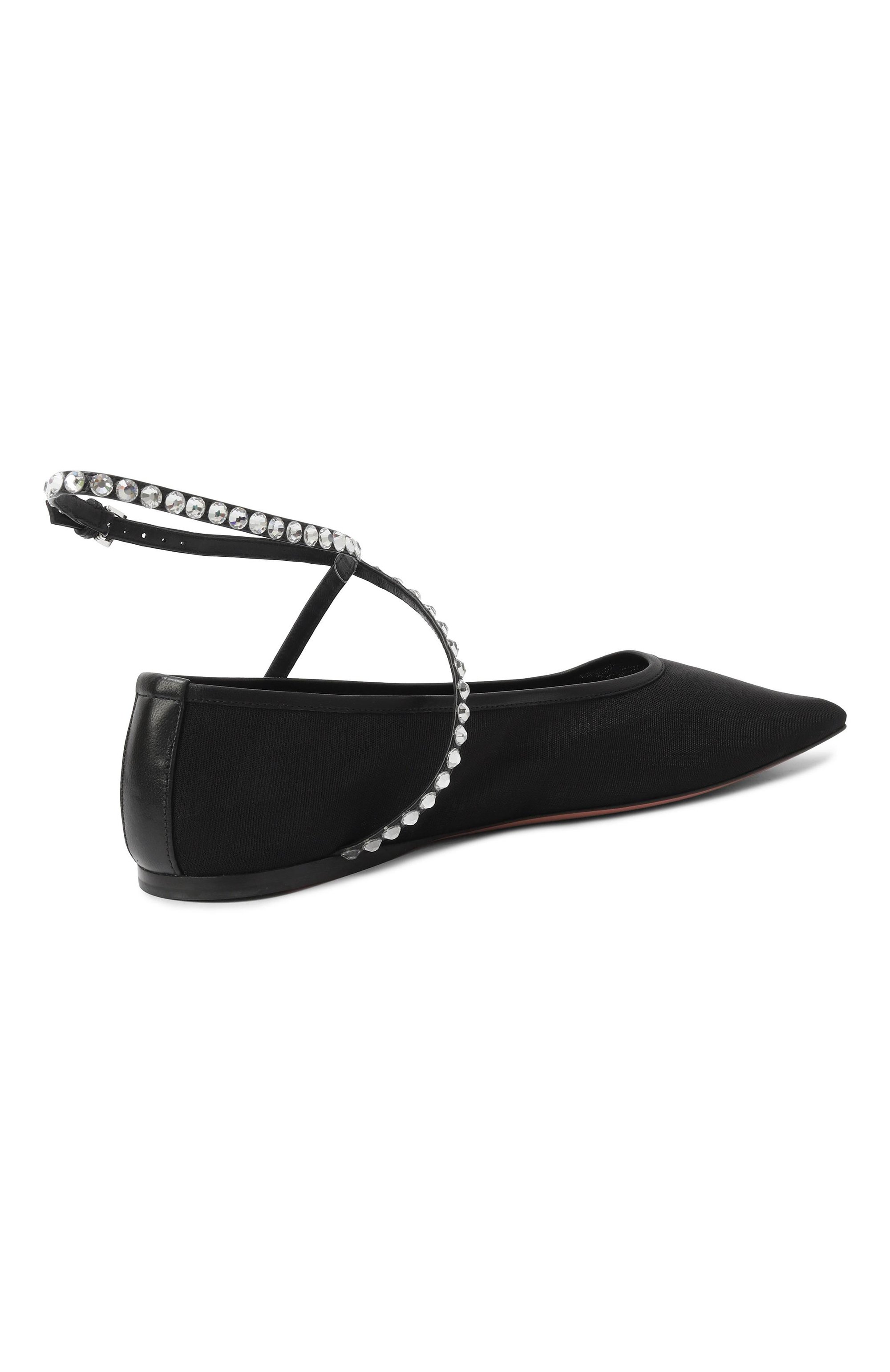 Текстильные балетки ane AMINA MUADDI, арт. ANE MESH FLAT, фото 5