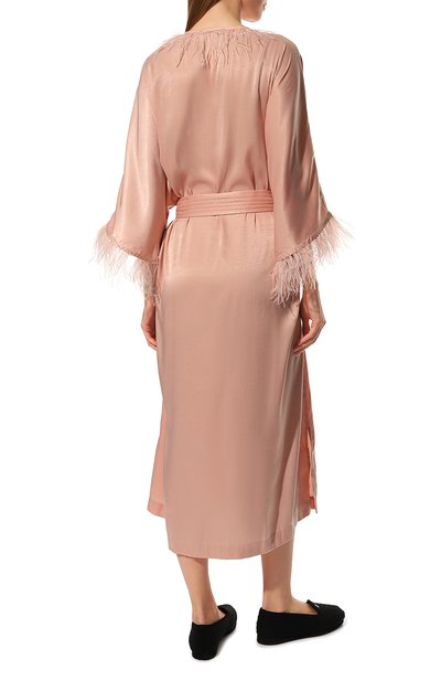 Халат с отделкой перьями LOVE STORIES, арт. L2293801573, фото 4