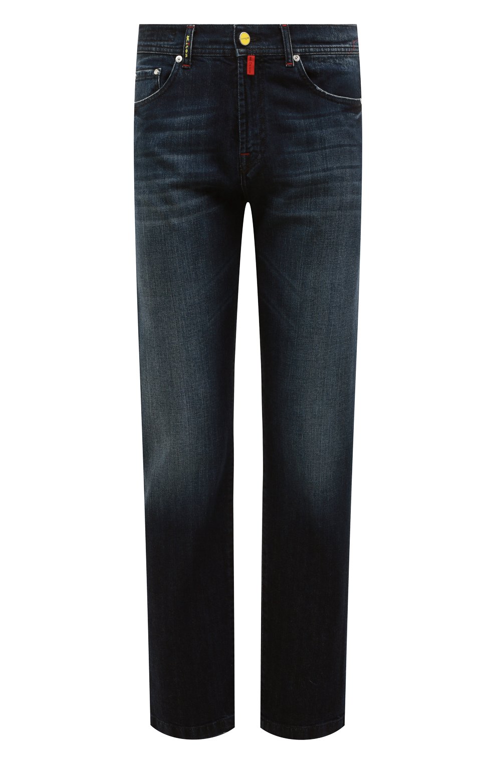 Джинсы KITON темно-синего цвета по цене 98200 руб., арт. UPNJS1/J07S10, фото 1 Джинсы KITON, арт. UPNJS1/J07S10, фото 1