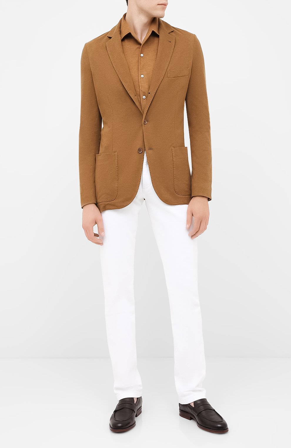 Рубашка из кашемира и шелка LORO PIANA, арт. FAL3195, фото 2