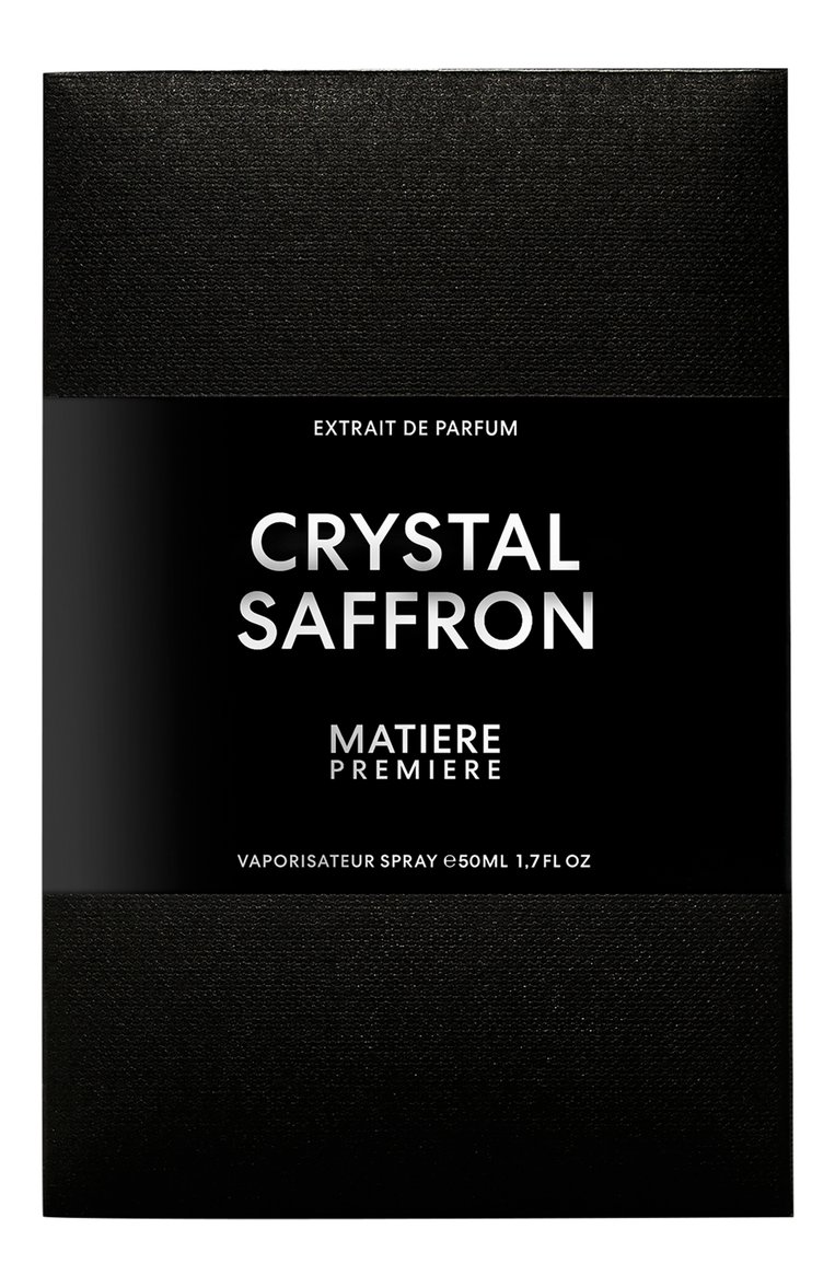 Парфюмерный экстракт crystal saffron (50ml) MATIERE PREMIERE, арт. 3760372460990, фото 1