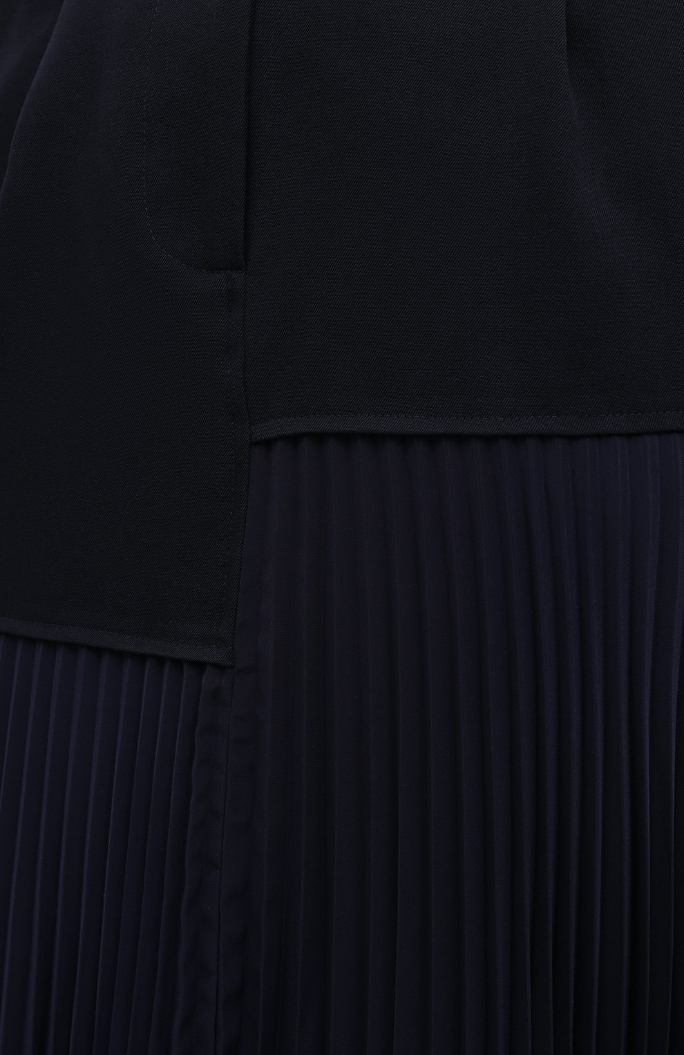 Шерстяная юбка JW ANDERSON темно-синего цвета по цене 89950 руб., арт. SK0064 PG0011, фото 5 Шерстяная юбка JW ANDERSON, арт. SK0064 PG0011, фото 5