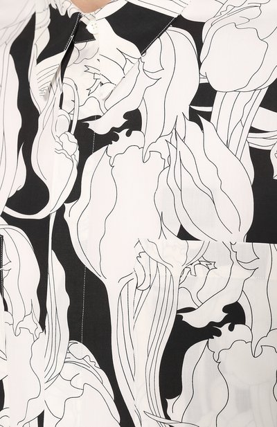 Хлопковая рубашка GIVENCHY, арт. BM60JL12TM, фото 5