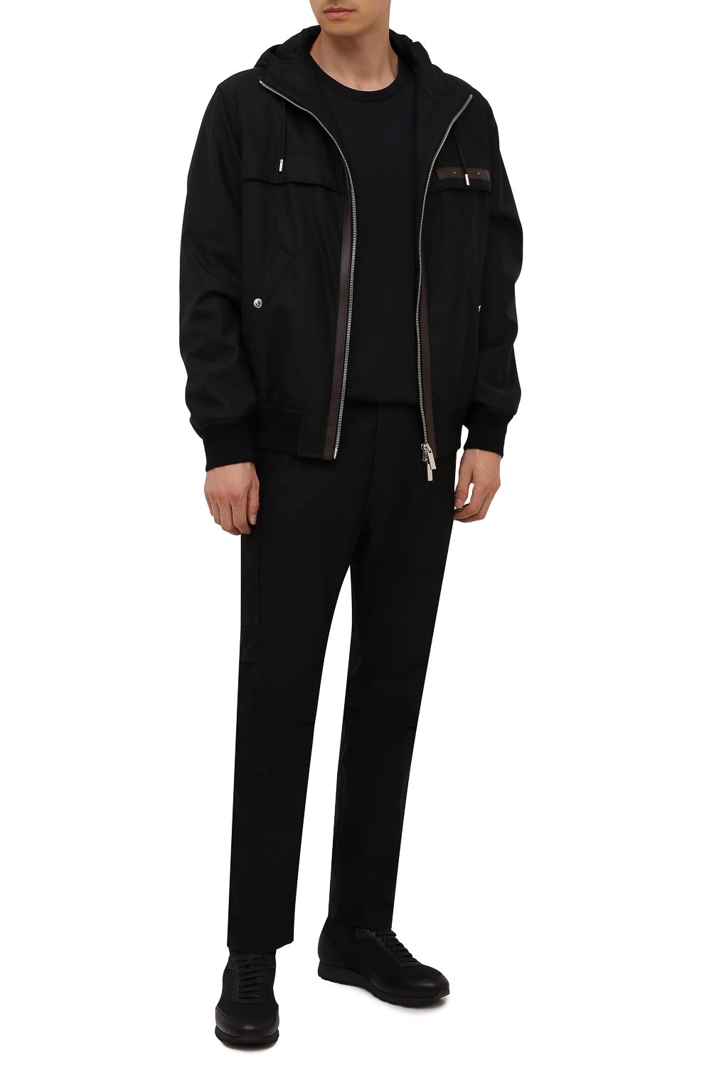 Комбинированные кроссовки BRIONI, арт. QHL10L/09714, фото 2