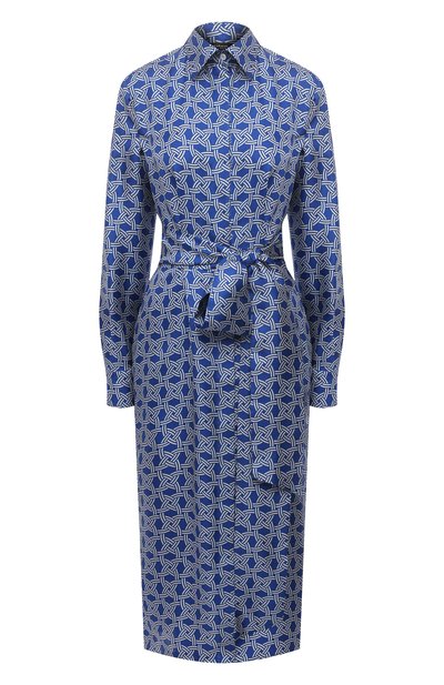 Женское шелковое платье KITON, арт. D50348H07723