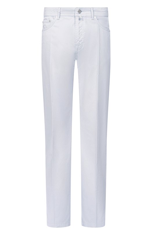 Хлопковые брюки Kiton UPNJS1K0600H17 Серый UPNJS1K0600H17