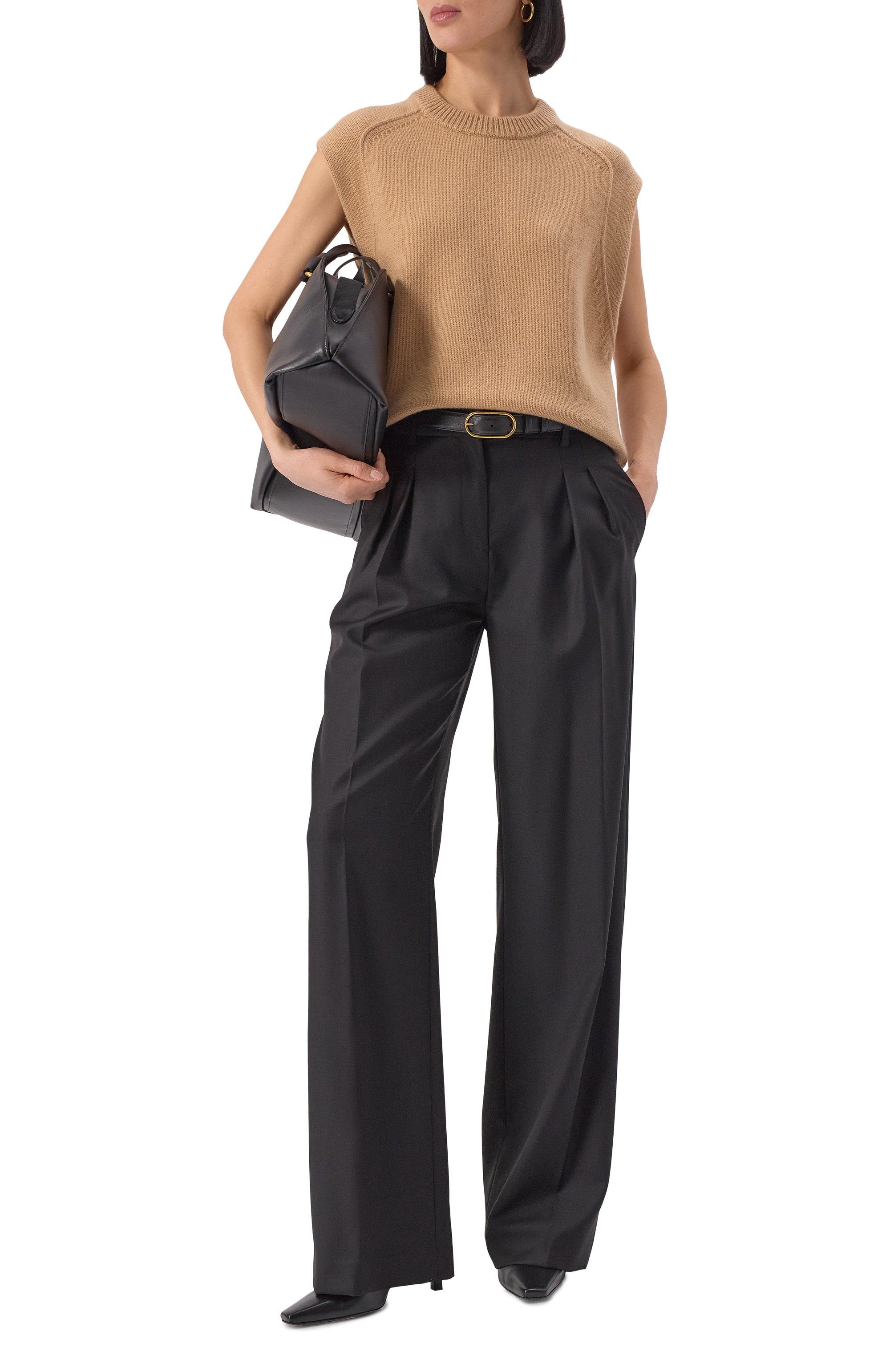 Жилет из шерсти и кашемира LOULOU DE SAISON, арт. MARI, фото 2