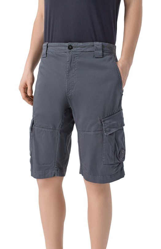 Хлопковые шорты C.P. Company 20CMBE746A/005694G Серый  20CMBE746A/005694G Фото 3