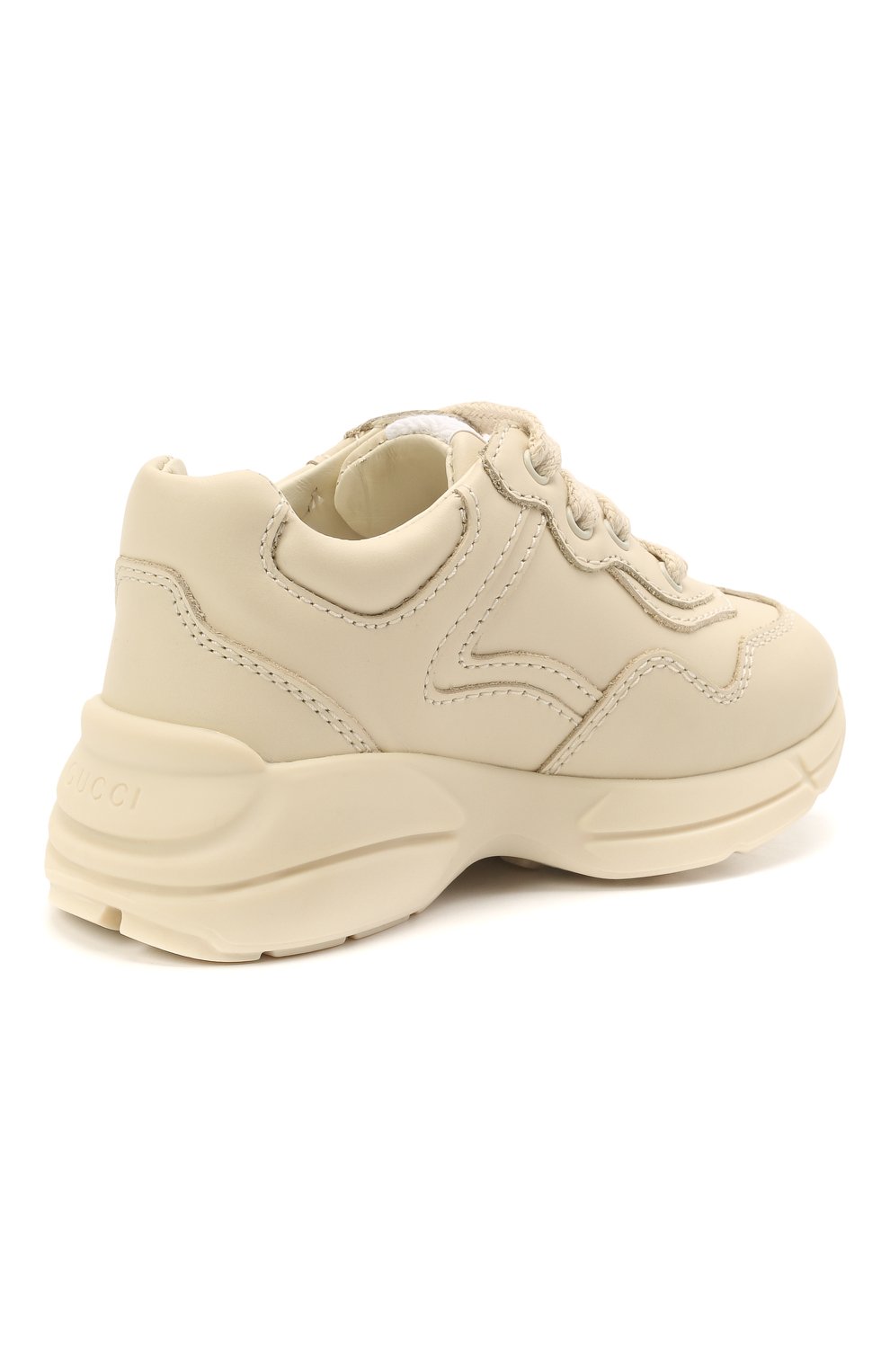 Кожаные кроссовки GUCCI, арт. 648637/DRW00, фото 3