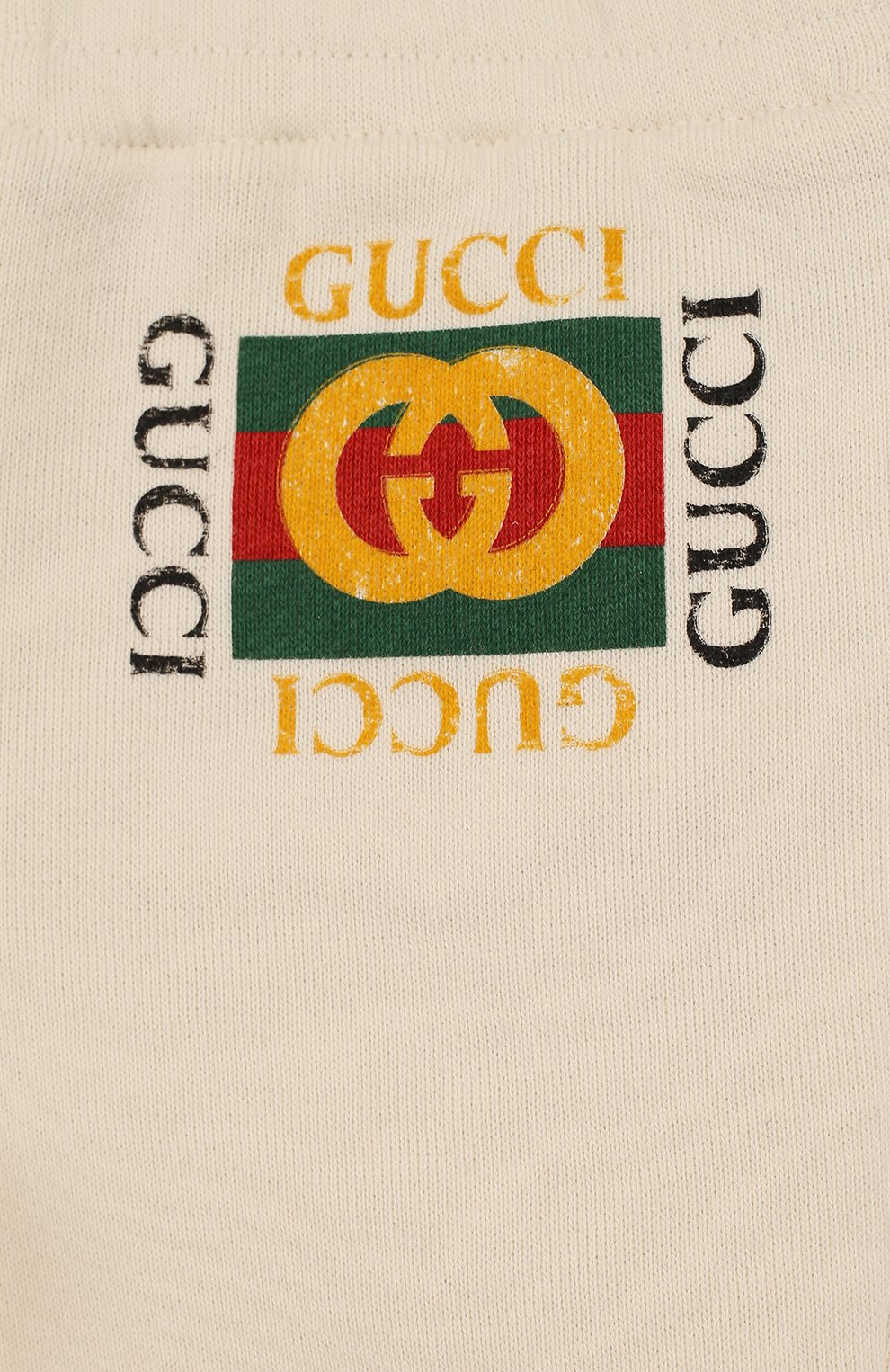 Хлопковые джоггеры с логотипом бренда GUCCI, арт. 509179/X3L00, фото 3