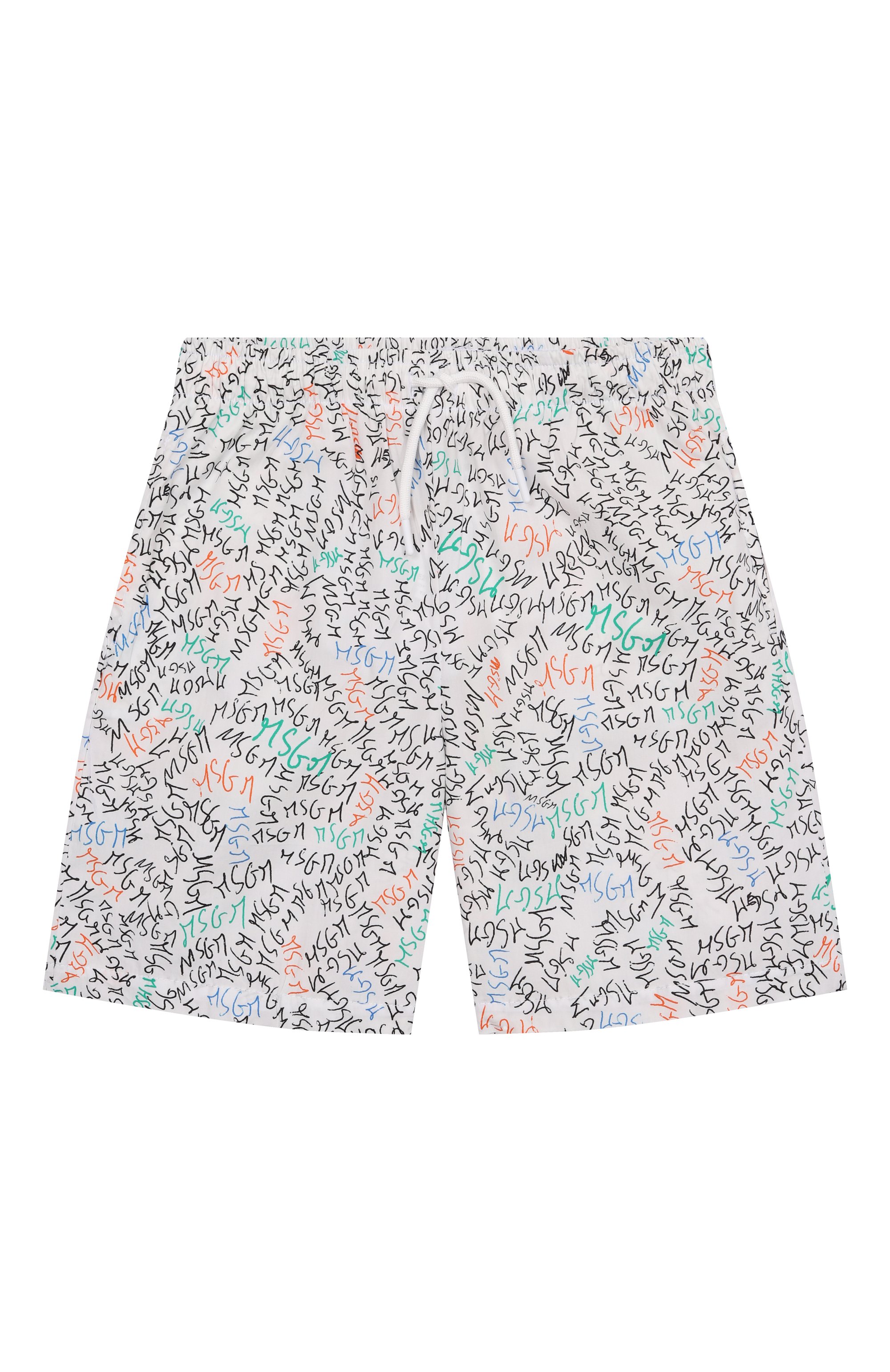 Хлопковые шорты MSGM KIDS, арт. S6MSJBBE234, фото 1