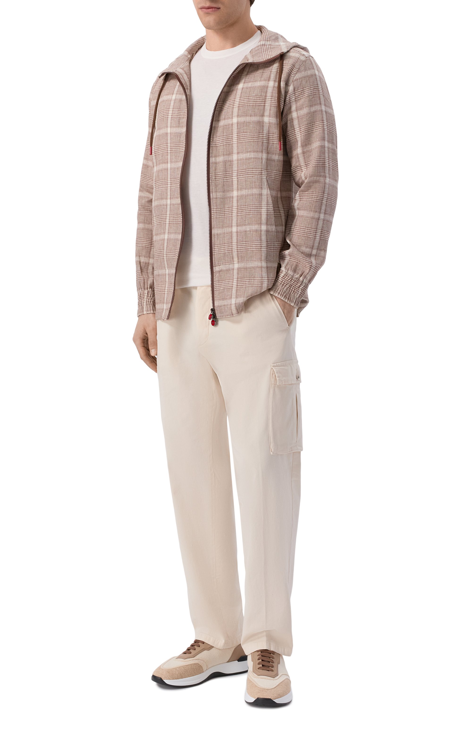 Льняная куртка-рубашка KITON, арт. UMC010H09638, фото 2