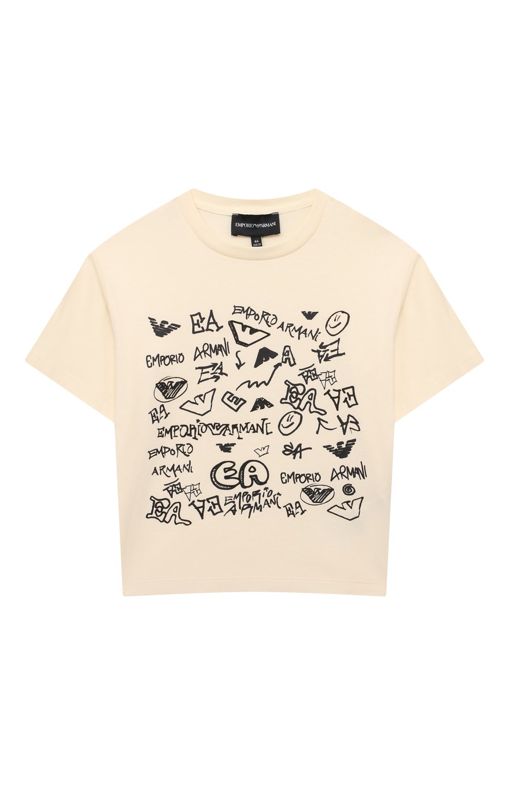 Хлопковая футболка EMPORIO ARMANI, арт. EB000027/AF10382, фото 1