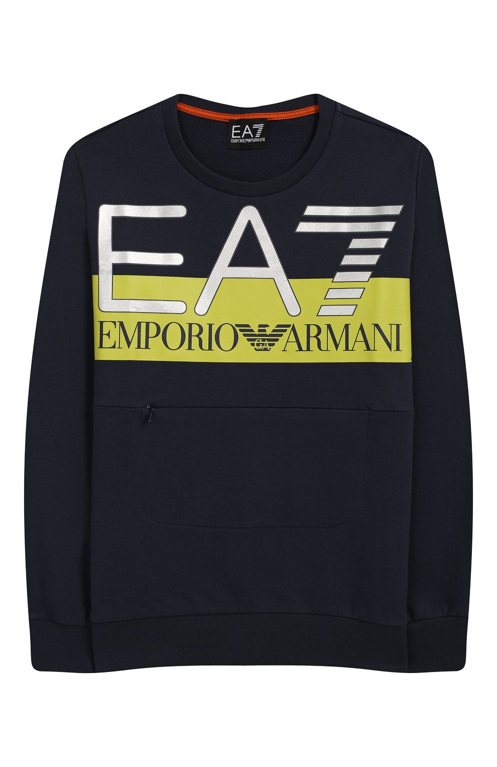 Хлопковый свитшот EA7, арт. 6GBM54/BJ05Z, фото 1