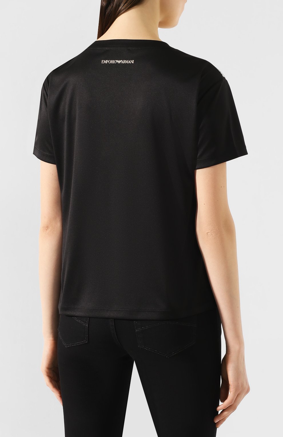 Футболка с пайетками EMPORIO ARMANI, арт. 3H2T6S/2JWRZ, фото 4