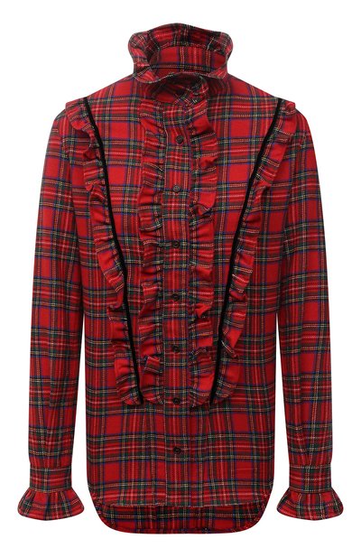 Шерстяная блузка SAINT LAURENT, арт. 665668/Y24JA, фото 1