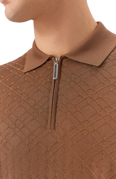 Поло из шелка и хлопка STEFANO RICCI, арт. K818090P31/F25172, фото 5