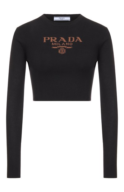 Женский шелковый пуловер PRADA, арт. P24S1G/11MY