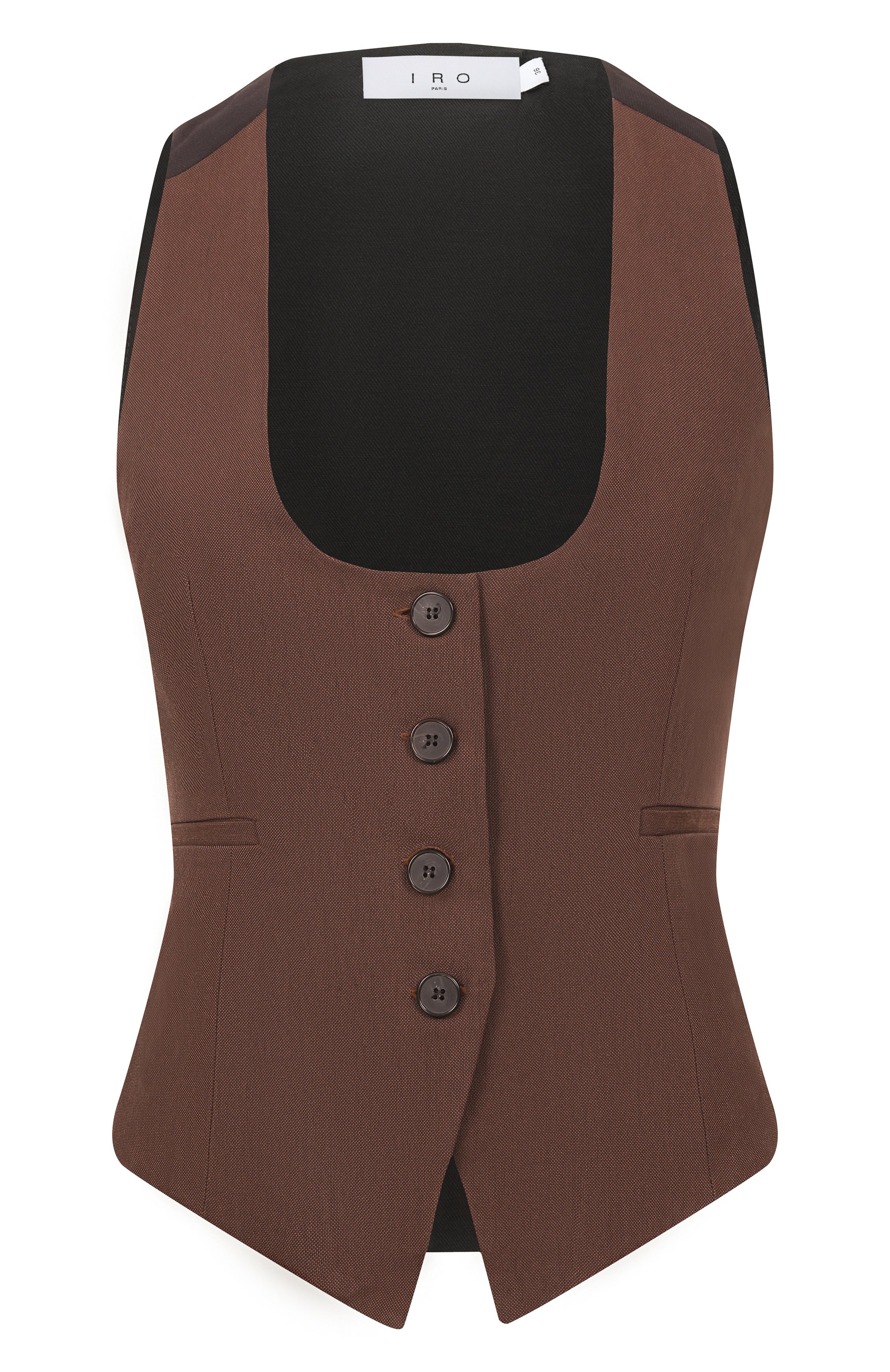 Жилет из вискозы и лиоцелла IRO, арт. WP16CALA, фото 1