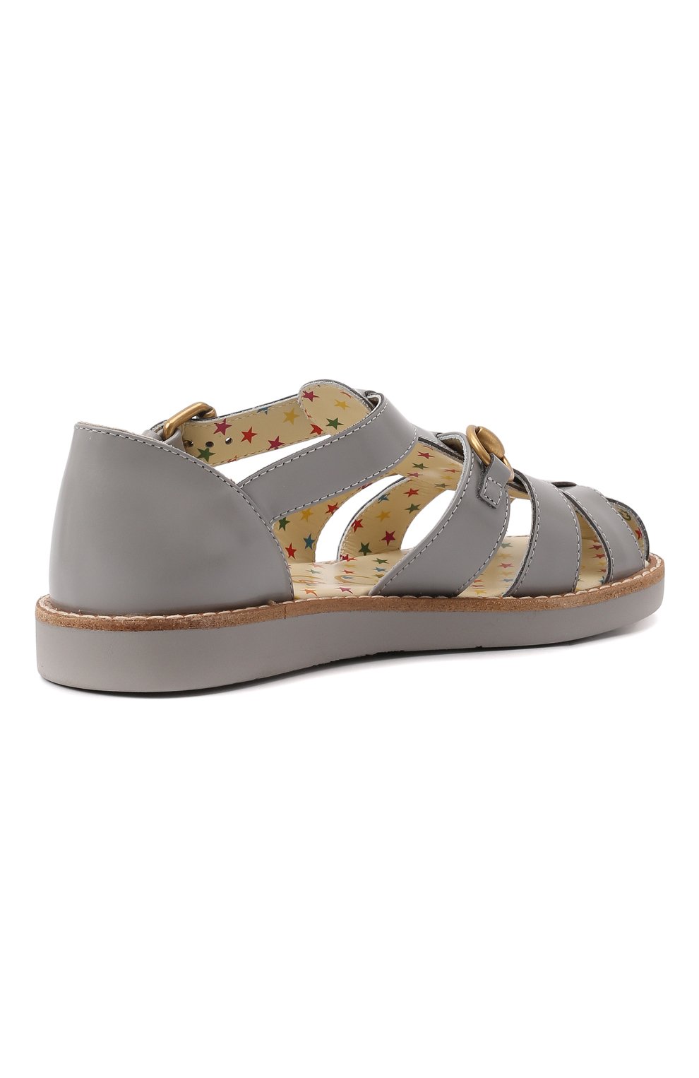 Кожаные сандалии GUCCI, арт. 681350/D7300, фото 3