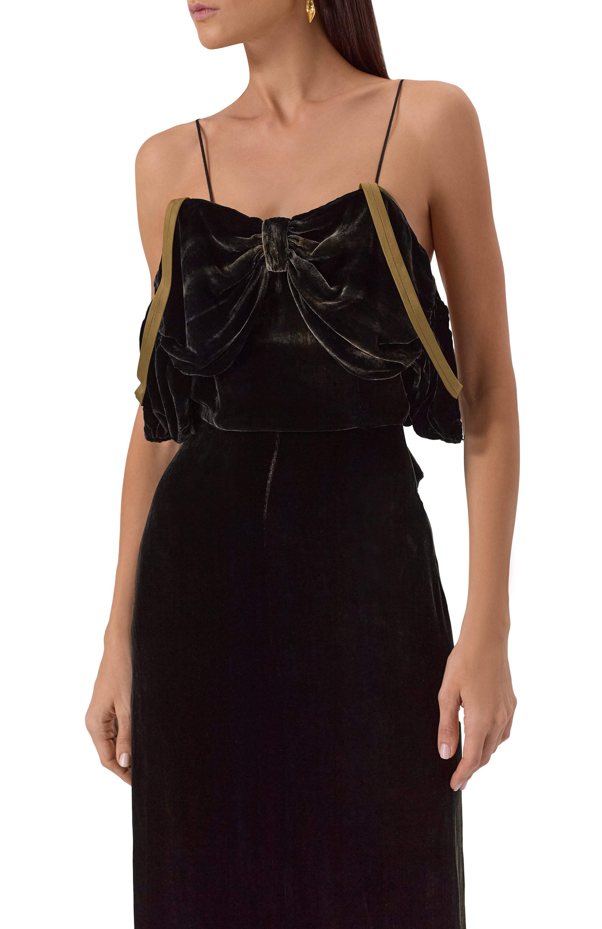 Бархатное платье MAISON MARGIELA, арт. S51DG0003/M35345, фото 5