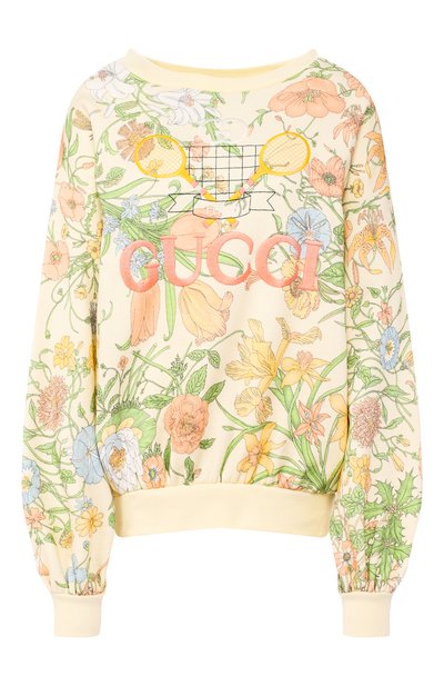 Женский хлопковый свитшот GUCCI, арт. 562199/XJBIL