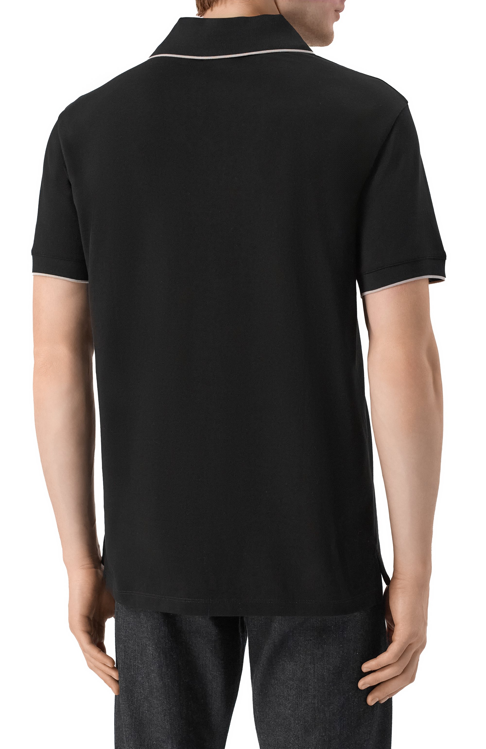 Хлопковое поло EMPORIO ARMANI, арт. EM002119/AF12955, фото 4