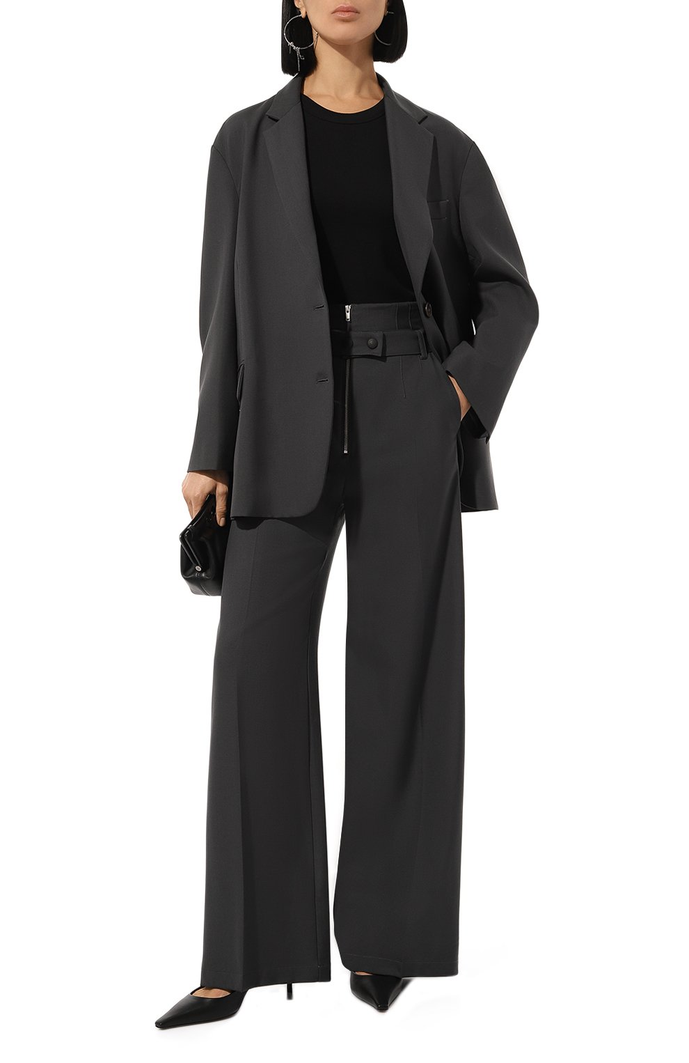 Шерстяные брюки ERIKA CAVALLINI, арт. E4WH06, фото 2