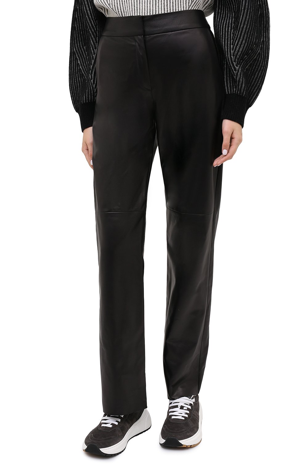 Кожаные брюки DROME, арт. DPD1977/D400, фото 4