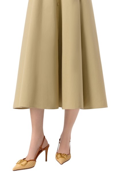 Женские текстильные туфли vlogo signature 80 VALENTINO, арт. 8W2S0R01/THQ