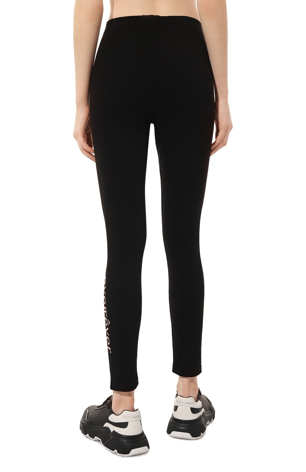 Хлопковые легинсы EVERREVER черного цвета по цене 5300 руб., арт. RE-LG-BLP-03, фото 4 Хлопковые легинсы EVERREVER, арт. RE-LG-BLP-03, фото 4