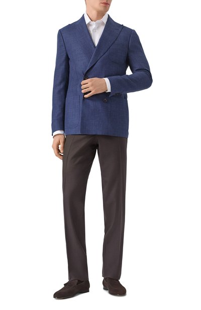 Замшевые лоферы DOUCAL'S, арт. DU1080PANNUF009T, фото 2