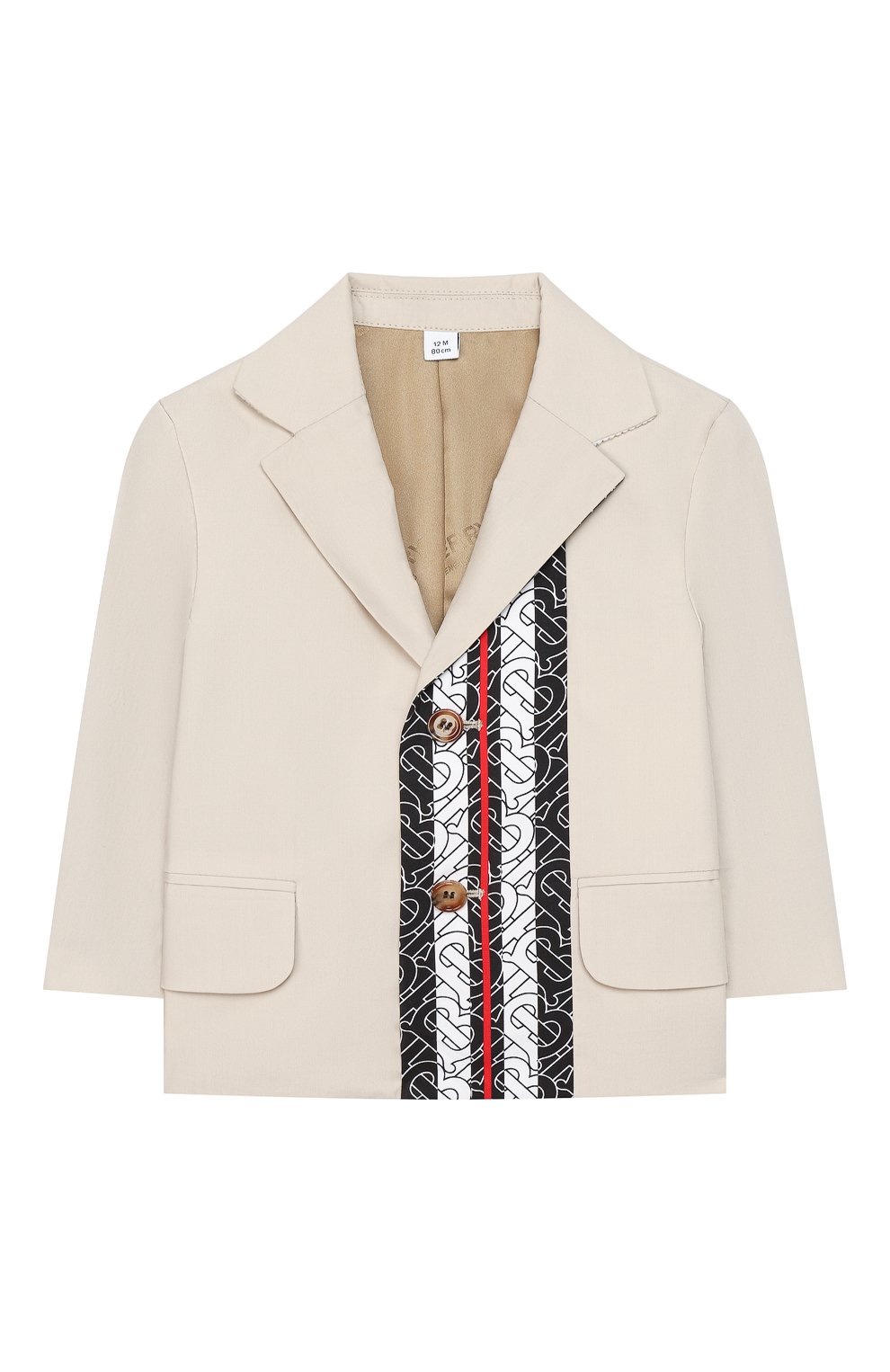 Хлопковый пиджак BURBERRY, арт. 8028445, фото 1