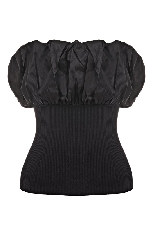 Топ Ganni K2524 Чёрный K2524