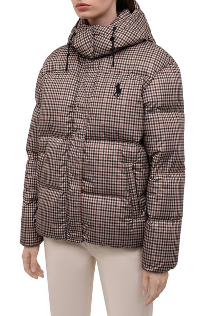 Пуховая куртка POLO RALPH LAUREN коричневого цвета по цене 47450 руб., арт. 211812551, фото 3 Пуховая куртка POLO RALPH LAUREN, арт. 211812551, фото 3