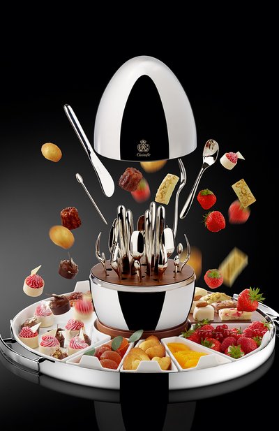 Менажница mood party CHRISTOFLE серебряного цвета по цене 169000 руб., арт. 05900599, фото 5 Менажница mood party CHRISTOFLE, арт. 05900599, фото 5