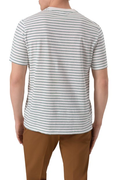 Футболка из хлопка и льна BOGNER, арт. 58189486, фото 4