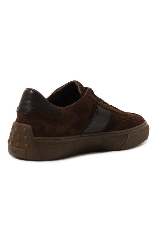 Замшевые кеды Tod’s XXM03E0GC50/MJH Коричневый  XXM03E0GC50/MJH Фото 5