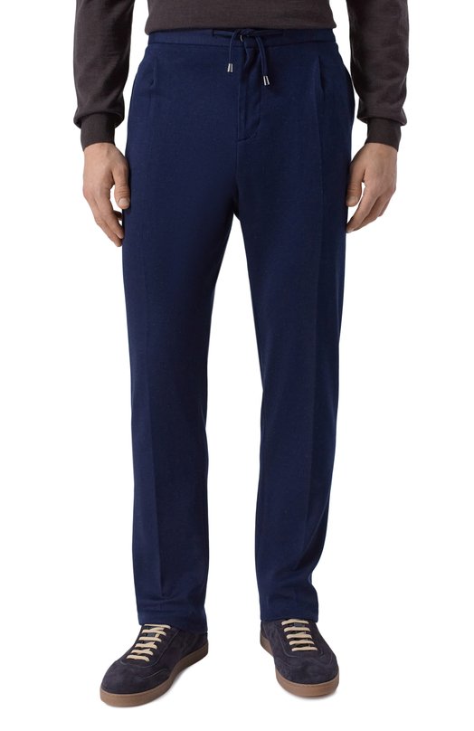 Костюм из хлопка и кашемира Andrea Campagna BIELLA/DD100_SET Синий  BIELLA/DD100_SET Фото 4