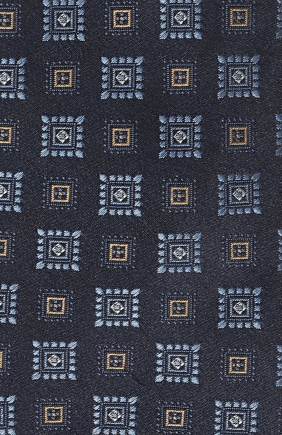 Шелковый галстук CANALI темно-синего цвета по цене 19100 руб., арт. 18/HJ03998, фото 4 Шелковый галстук CANALI, арт. 18/HJ03998, фото 4