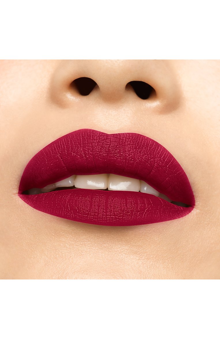 Матовая помада для губ rouge louboutin velvet matte, оттенок jackie's wine CHRISTIAN LOUBOUTIN  цвета, арт. 8435415068789 | Фото 5 (Финишное покрытие: Матовый; Региональные ограничения белый список (Axapta Mercury): Не проставлено)