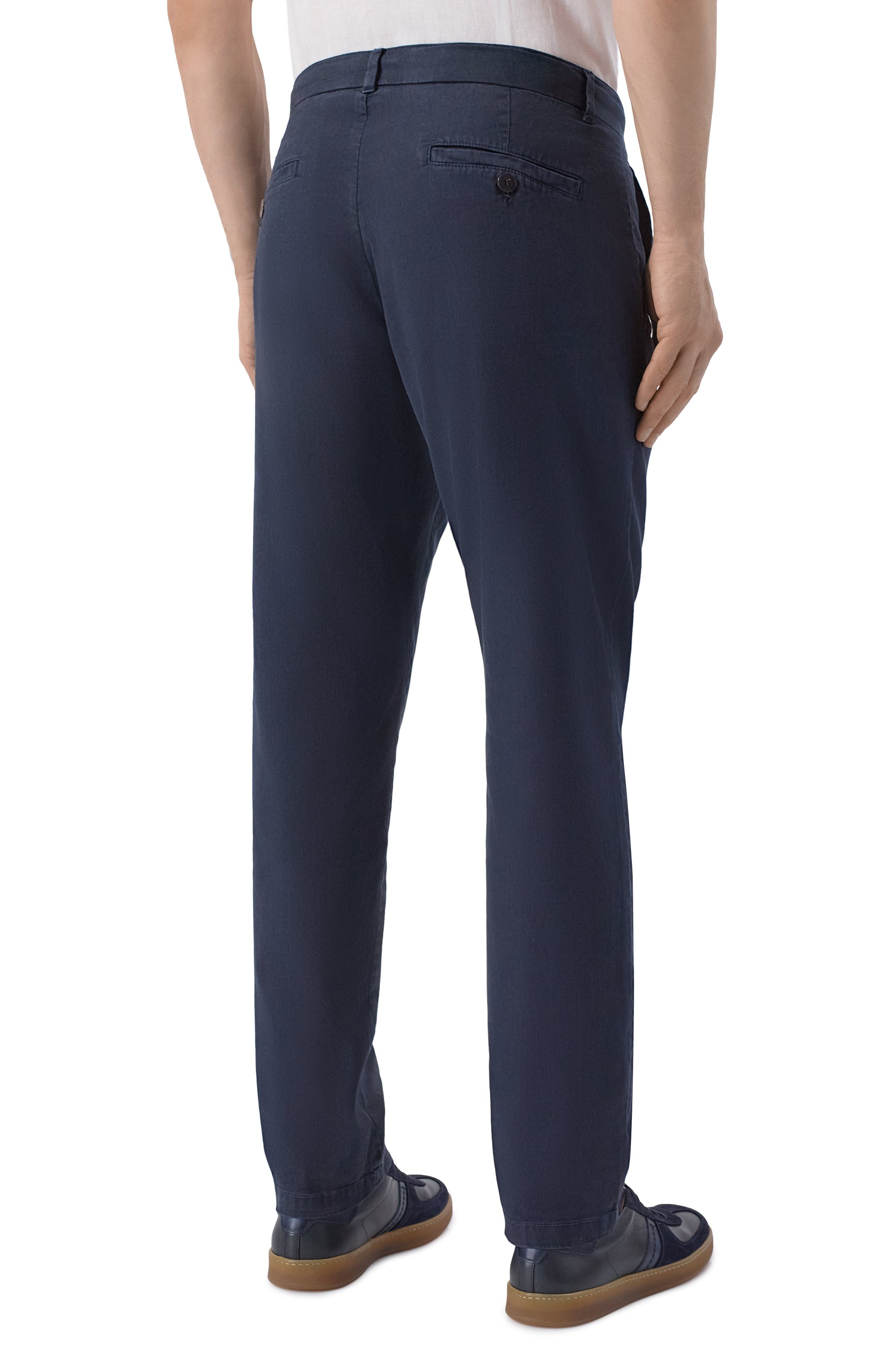 Брюки изо льна и хлопка BOGNER, арт. 18417335, фото 4