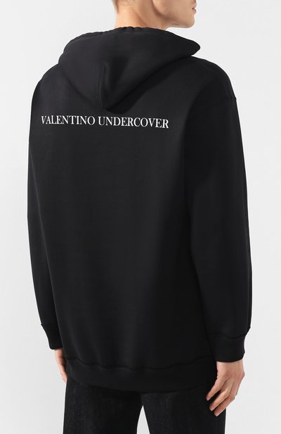 Хлопковое худи valentino x undercover VALENTINO, арт. SV0MF07A5PH, фото 4