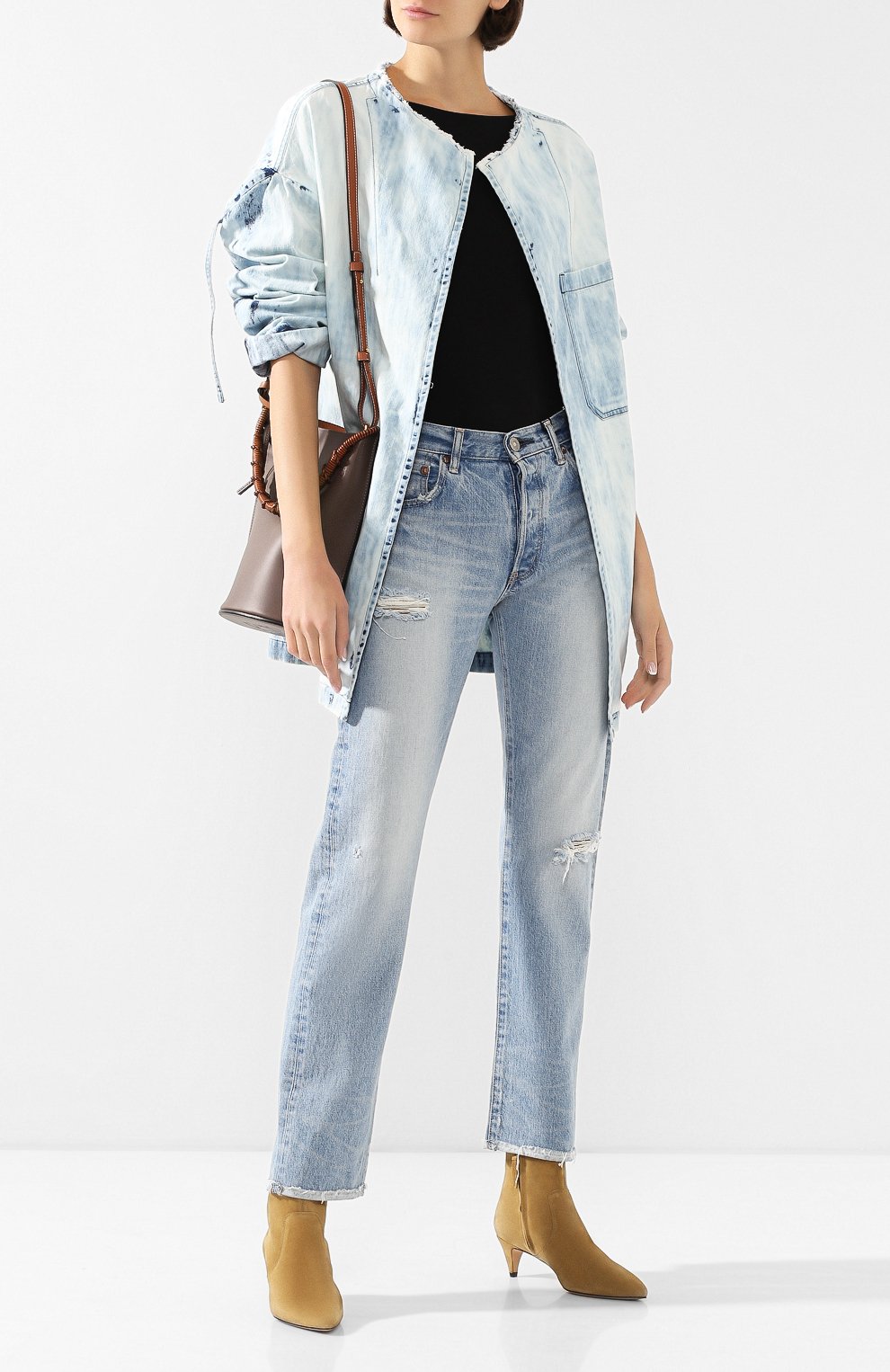 Замшевые ботильоны derst ISABEL MARANT, арт. DERST/B00171-20P011S, фото 2