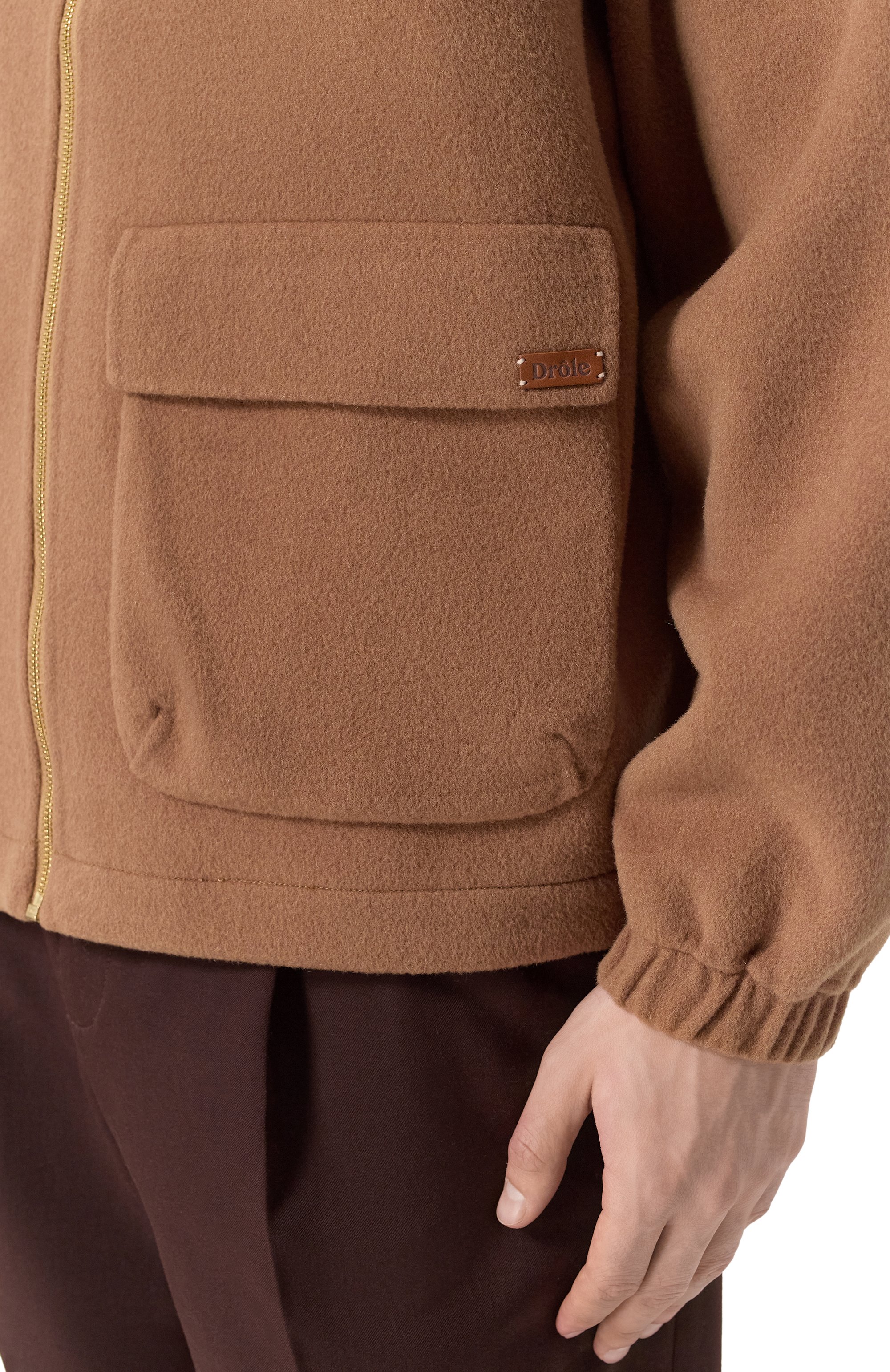 Шерстяная куртка DROLE DE MONSIEUR, арт. E-JT191-W0031-CL, фото 5