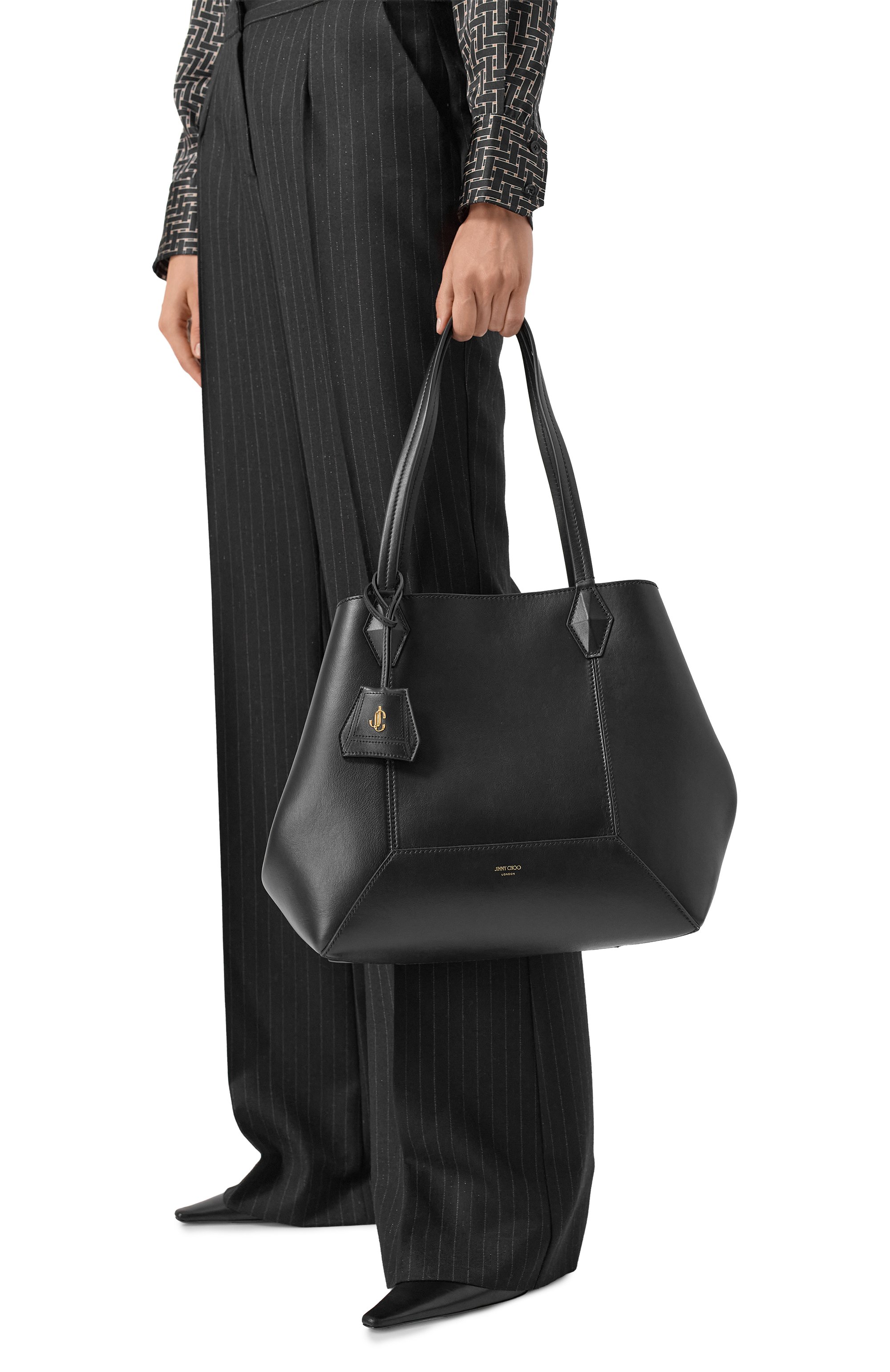 Сумка-тоут diamond medium JIMMY CHOO, арт. DIAM0ND T0TE/M/HUT, фото 2