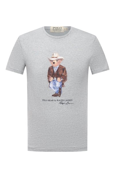 Хлопковая футболка POLO RALPH LAUREN, арт. 710858029, фото 1
