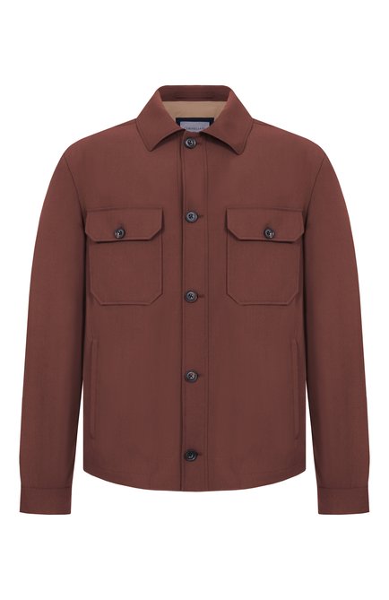 Мужская шерстяная куртка-рубашка CORNELIANI, арт. 27LI23/2718523