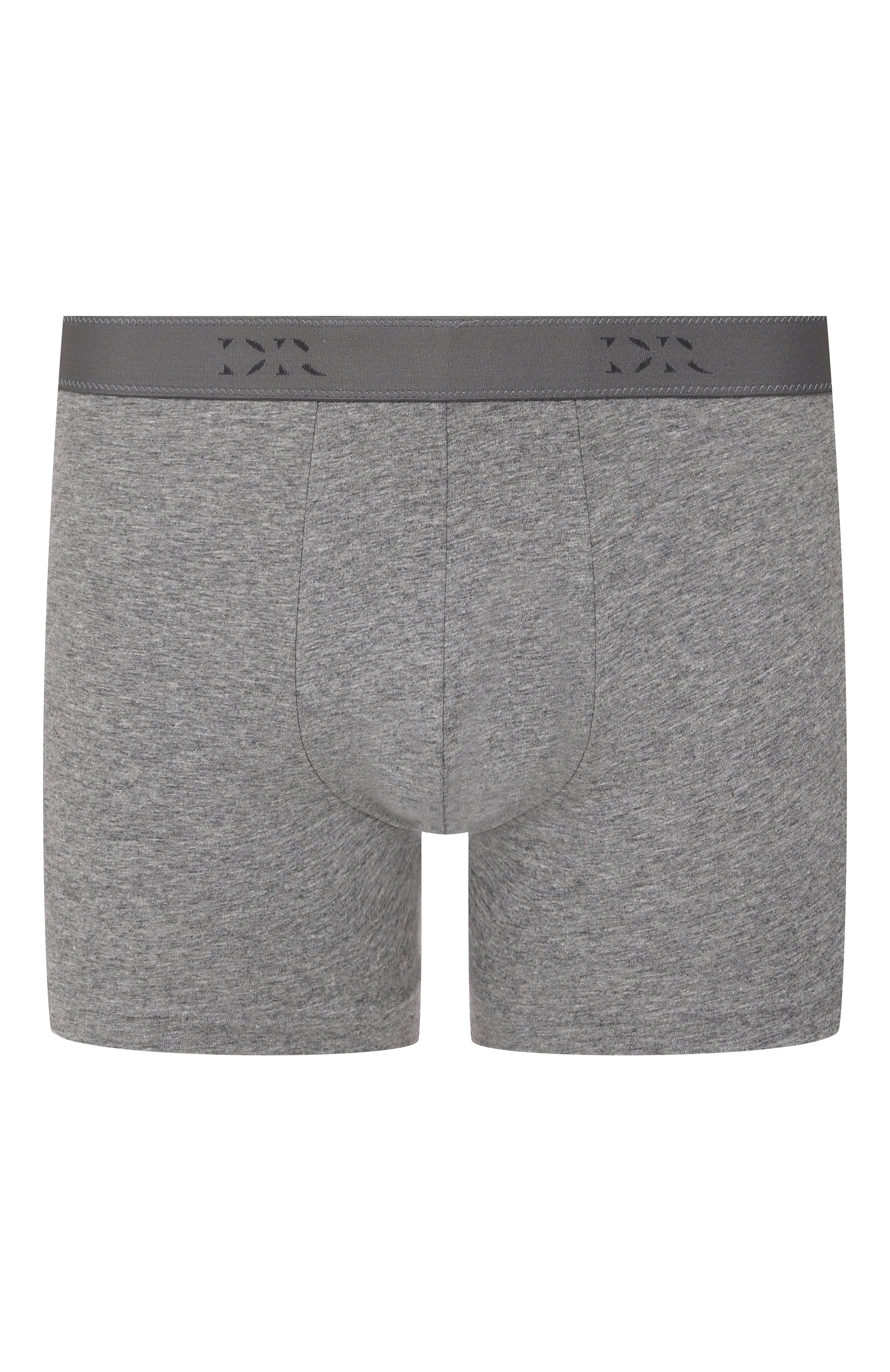 Хлопковые боксеры DEREK ROSE темно-серого цвета по цене 7840 руб., арт. 8565-JACK001, фото 1 Хлопковые боксеры DEREK ROSE, арт. 8565-JACK001, фото 1